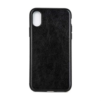 Hoge Elegante Cover in TPU plastic en siliconen voor iPhone X / iPhone Xs - Zwart