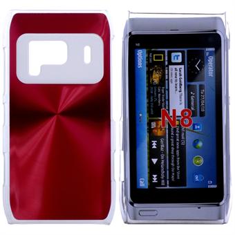 Aluminium hoes voor Nokia N8 (Rood)