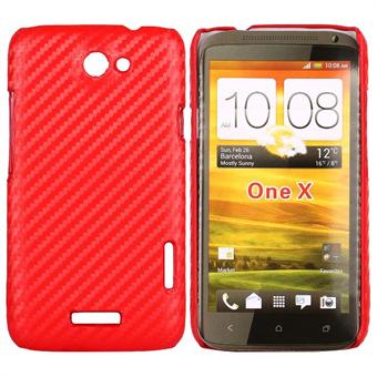 HTC One X Corbon Cover (Rood)