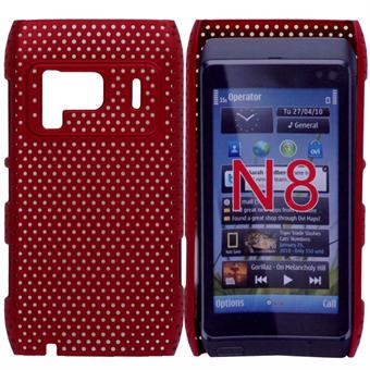 Netcover voor Nokia N8 (Rood)