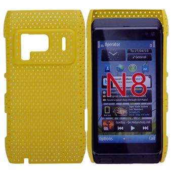 Netcover voor Nokia N8 (Geel)
