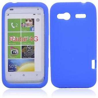 HTC Radar C110e zachte siliconen (blauw)