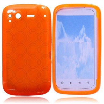 HTC Salsa C510 siliconen hoes (oranje)