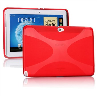 Siliconen hoes voor Note 10.1 (Rood)