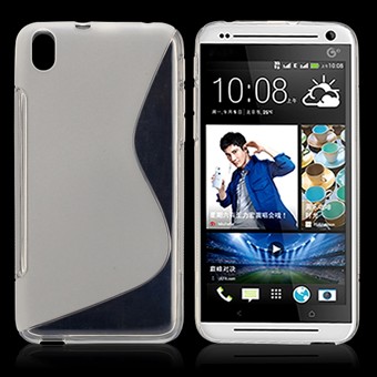 S-Line Siliconen Hoes HTC Desire 800/816 (Transparant)