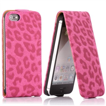 Tiger Dots iPhone 5 / iPhone 5S / iPhone SE 2013 hoesje (roze)
