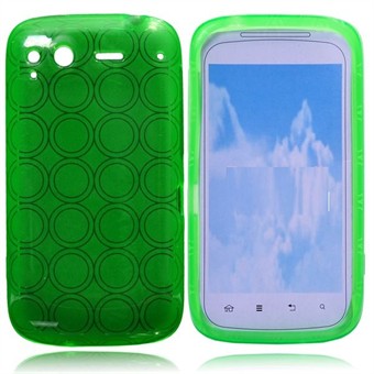 HTC Salsa C510 siliconen hoes (groen)