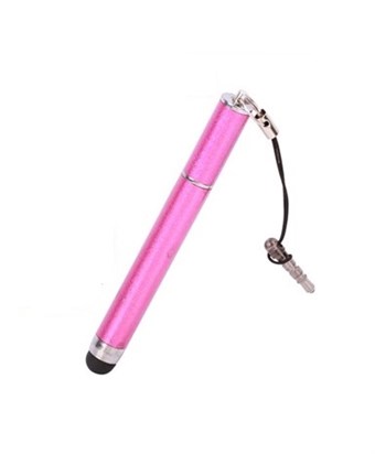 IPhone Touch Pen met Jackstick Plug (roze)