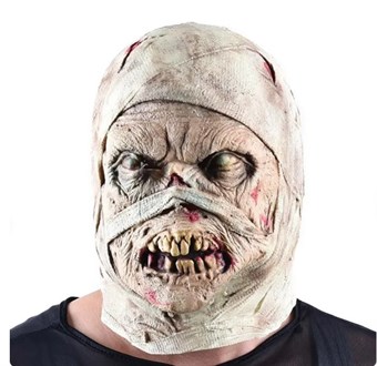 Mummie masker - Latex - Voor Halloween & Verkleedfeesten