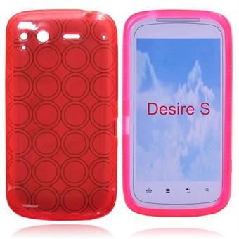 HTC Desire S TPU-gelhoes (roze)