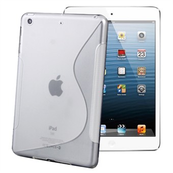 S-Line iPad mini Siliconen Hoes (Transparant)