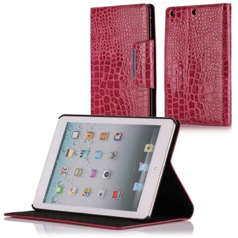 Krokodil Case voor iPad Mini (Magenta)