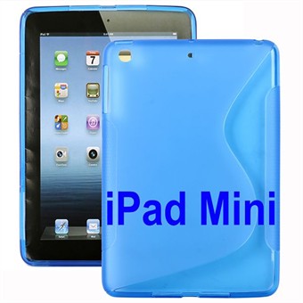 S-Line iPad mini siliconen hoes (blauw)