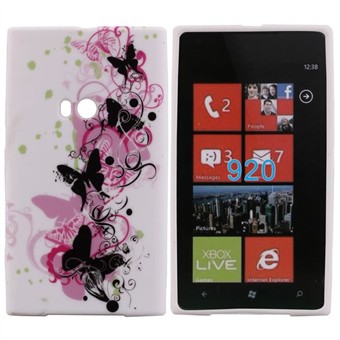 Motief siliconen hoes voor Lumia 920 (vlinders)