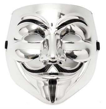 V for Vendetta-masker (Chome-editie)