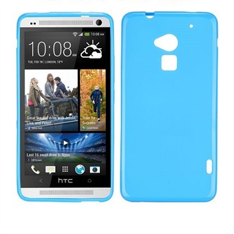 HTC One Max - Eenvoudige siliconen (blauw)