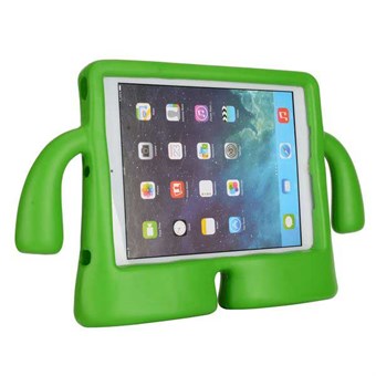 Schokbestendige 3D iMuzzy Case iPad Air 1 / iPad Air 2 / iPad Pro 9.7 / iPad 9.7 - Groen