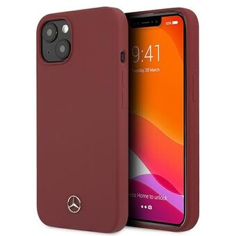 Mercedes MEHCP13SSILRE iPhone 13 mini 5.4" rood/rood hardcase Silicone Line