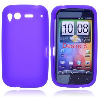 HTC Desire S siliconen hoesje (Paars)