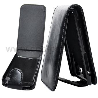 Goedkope lederen tas voor HTC Sensation G-14 (zwart)