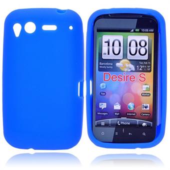 HTC Desire S siliconen hoesje (Blauw)