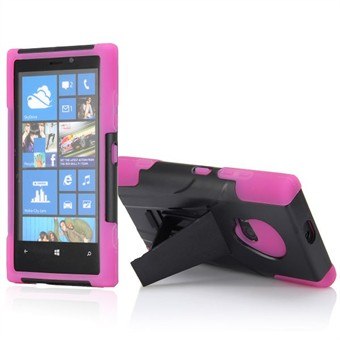 Defender Case Lumia 920 met Stand (roze)
