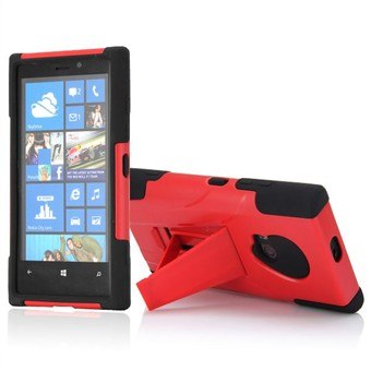 Defender Case Lumia 920 met Stand (rood)