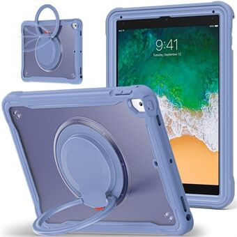 Voor iPad Air (2013) / Air 2 / iPad Pro 9,7 inch (2016) / iPad 9,7 inch (2017) / (2018) Kickstand Cover PC + TPU Handgreep Tablet Case