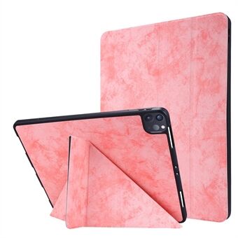 Retro Style Origami Smart Leather Stand Tablet Case voor iPad Pro 12,9-inch (2020)