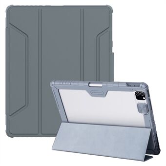 NILLKIN Schokbestendige Bumper Auto Wake Sleep Leather Case Pro Tablet Stand Cover voor iPad Pro 12.9 2020/2021