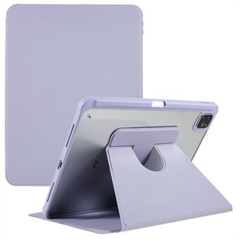 Voor iPad Pro 11-inch (2018) / (2020) / (2021) / (2022) schokbestendige tablethoes PU-leer + TPU + acryl anti-val beschermhoes met roterende standaard