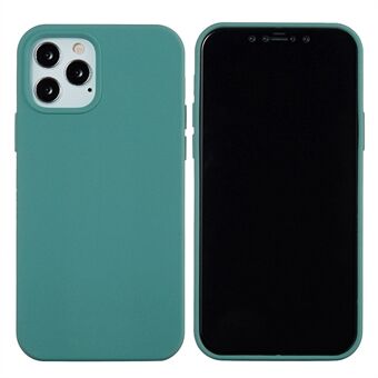 Anti- Scratch vloeibare siliconen zachte telefoonhoes Shell voor iPhone 13 Pro - dennennaald groen