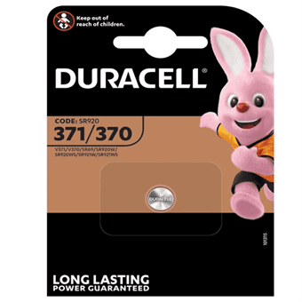 Duracell D371 / D370 - Horlogebatterij - 1 st