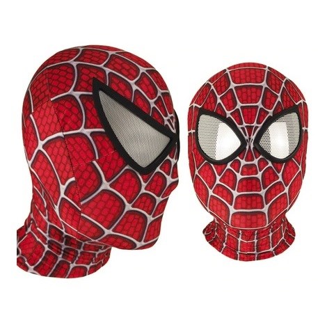 Feat schaak herten Spiderman Cosplay Superheld Masker - Volwassene