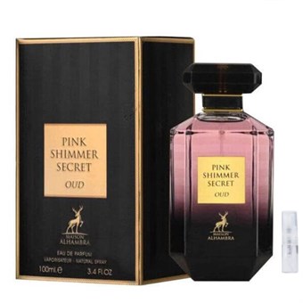 Maison Alhambra Pink Shimmer Secret Oud - Eau de Parfum - Geurmonster - 2 ml