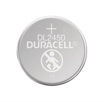 Batterij voor Elektronische P-disc - Elektronische parkeermeters Batterij van Duracell - 1 st