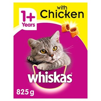 Whiskas 1+ Kip Droog - Kattenvoer - Kattenvoer - 825 g