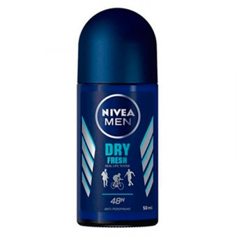 Nivea Men - Deodorant Roll On - 50 ml - Dry Fresh - 48 Uur