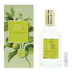 4711 Acqua Colonia Lime & Nutmeg - Eau De Cologne - Geurmonster - 2 ml