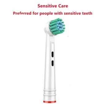 Losse Opzetborstels voor Braun Oral-B Elektrische Tandenborstel - 4 stuks - Sensitive Clean