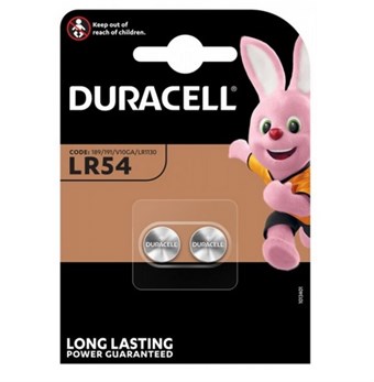 Duracell LR54 - 2 stuks