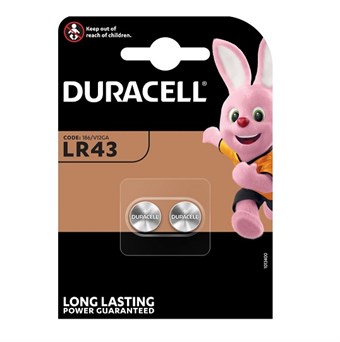 Duracell LR43 - 2 stuks