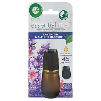 Air Wick Elektrische Luchtverfrisser Essential Mist Aroma Navulling - 20 ml - Lavendel Amandelbloesem