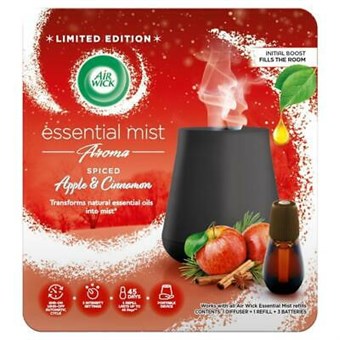 Air Wick Elektrische Luchtverfrisser + Navulling - Essential Mist - Appel & Kaneel - 20 ml