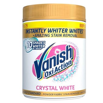 Vanish Oxi Action Crystal Witte Vlekverwijderaar - 470 g