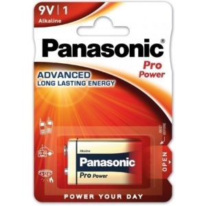 Panasonic Pro Power Alkaline E/9V Batterij