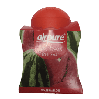 AirPure Gel Twist - Frisse Luft in de badkamer, keuken en kantoor - Watermeloen - Watermeloengeur