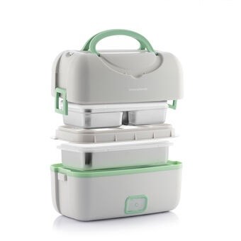 3-in-1 elektrische stoomboot lunchbox met recepten Beneam InnovaGoods