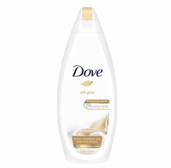 Dove Body Wash - Silk Glow - 225 ml - Verzorgende lichaamszeep