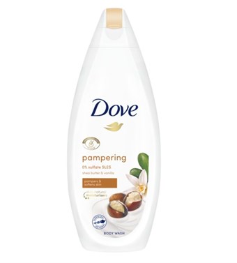 Dove Body Wash - Sheaboter en Vanille - 225 ml